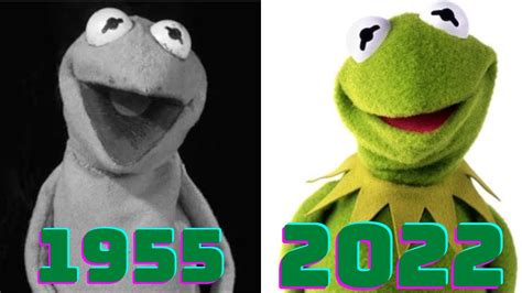 The Evolution Of Kermit The Frog Youtube