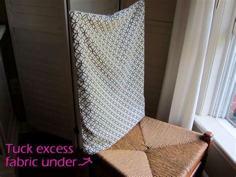 This is how much the edges of the fabric overlap, you need just enough to cover the pillowcase with a. No Sew Pillow Case Chair Covers : Repurpose pillowcases ...