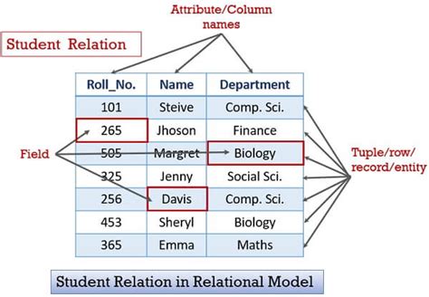 Nurs 655 Basic Features Of Relational Data Model Dq Relational Data