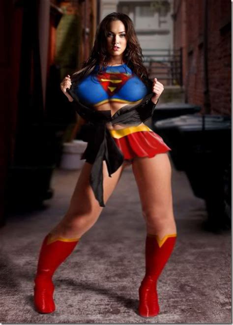 Megan Fox Super Girl By Incredibleb On Deviantart