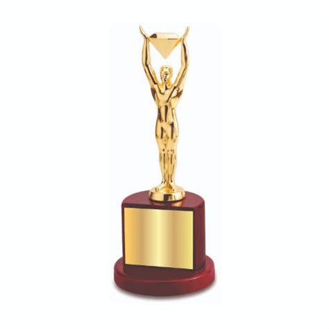 Diamond Figurine Metal Trophy