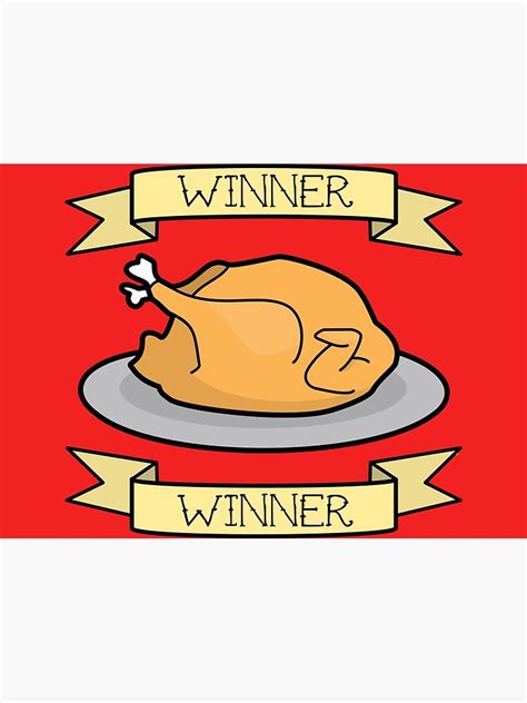 Winner Winner Chicken Dinner Poster For Sale By Mihaelanema