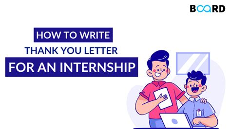 How To Write A Thank You Letter For An Internship Board Infinity