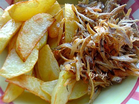 Sambal ikan bilis, kacang dan kentang yang pedas rangup | edisi niaga. SAMBAL IKAN BILIS DAN KENTANG | Fiza's Cooking