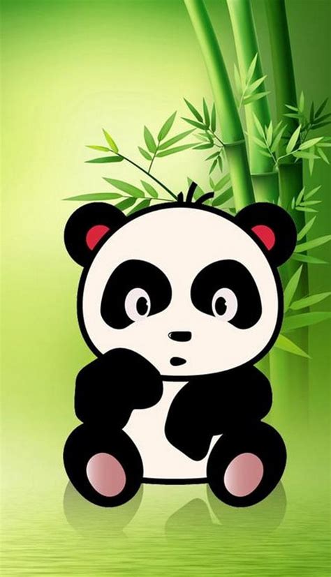 Gambar Wallpaper Panda Lucu Imut Richa Wallpaper