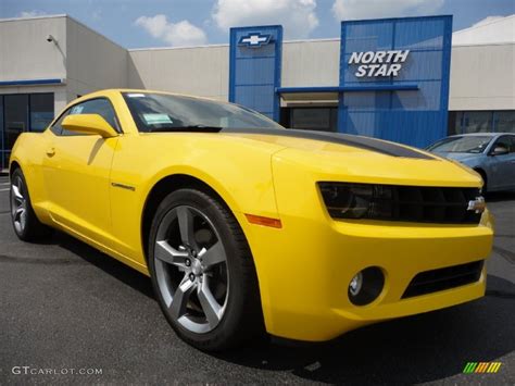 2011 Rally Yellow Chevrolet Camaro Ltrs Coupe 49992134 Photo 1