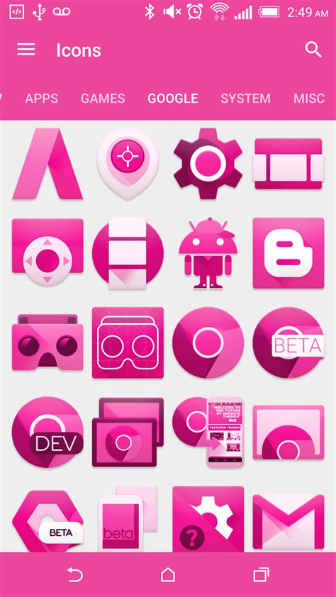 Pink Icon Pack At Collection Of Pink Icon Pack Free