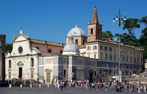 The Basilica Of Santa Maria Del Popolo In Rome Port Mobility