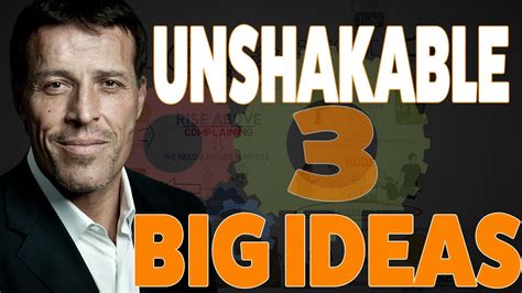 Unshakeable 3 Best Ideas Tony Robbins Animated Book Review Youtube