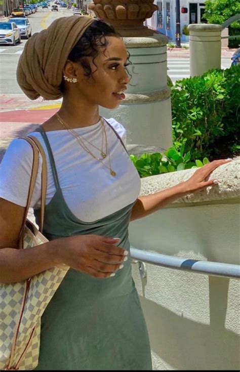 Pin by 𝐥𝐚𝐲𝐥𝐚 on style inspo Earthy outfits Black girl Black girl fashion