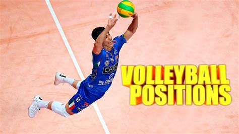 Volleyball Positions And Their Roles Youtube