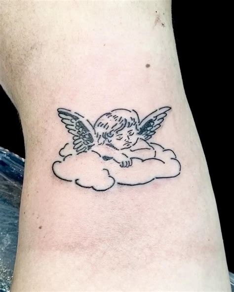 Baby Angels On Clouds Tattoos Jeanclaudevandammeshow