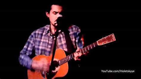 John Mayer Live Acoustic Slow Dancing In A Burning Room Hotel Cafe 1