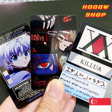 Hunter X Hunter Ezlink Card Sticker Hunter X Hunter Id Card Hunter