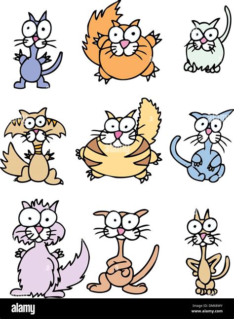 Cartoon Cats Hi Res Stock Photography And Images Alamy