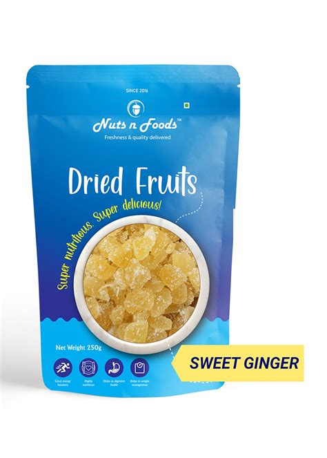 Get Dry Sweet Ginger 250 Gms At ₹ 283 Lbb Shop