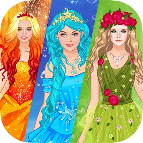 Скачать бесплатное приложение Element Princess Dress Up Game от
