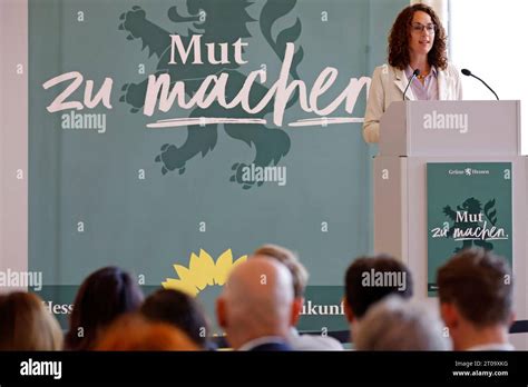 05 10 2023 Landtagswahl in Hessen Wahlkampf Veranstaltung Grünen