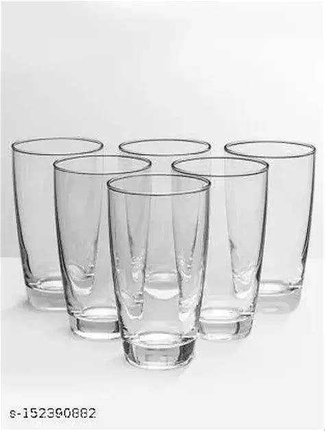 Italian Premium Highball Glasses Set For Water Juice Beer Wine And Cocktails Drinking