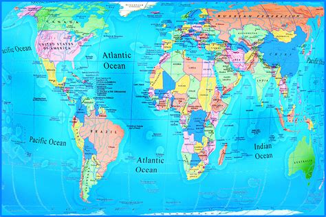 world map updated | World map