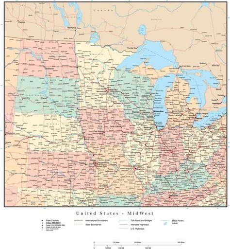 Us Map Midwestern States 28 Images Midwest Map Regional Usa