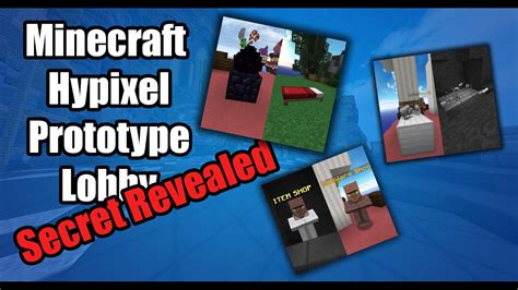 Minecraft Hypixel Exposed New Prototype Lobby Youtube