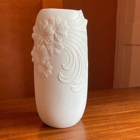 Kaiser Bisque Porcelain Vase 7392 Etsy
