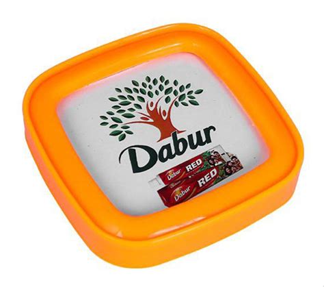 square dabur exclusive plastic paper weight for advertising size 81 81mm at rs 30 piece in