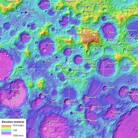 Planetary Researchers Create Atlas Of Moons South Pole Scinews