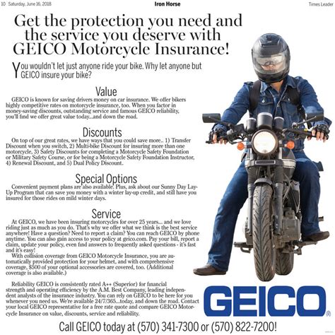 Geico was founded in 1936 as the government employees insurance company. Cancel Geico Motorcycle Policy | Reviewmotors.co