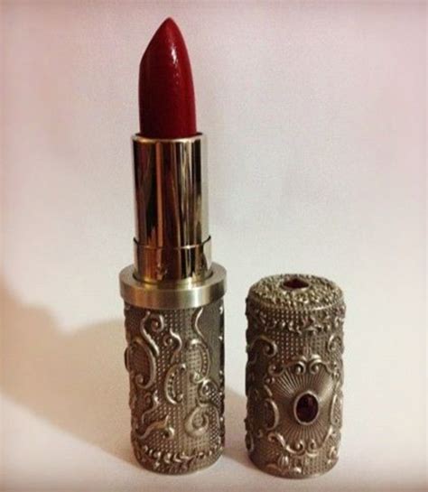 Vintage Red Lipstick In Original Art Deco Designed Tube Vintage