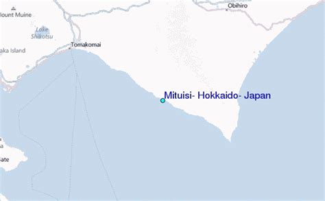 Mituisi Hokkaido Japan Tide Station Location Guide