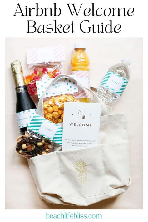 7 Airbnb Welcome Basket Ideas People Will Actually Use 2022