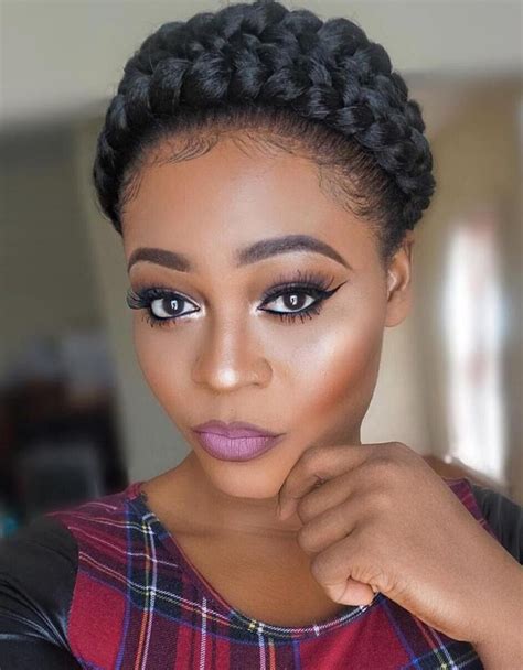 Braids (also referred to as plaits) are a complex hairstyle formed by interlacing three or more strands of hair. 70 Best Black Braided Hairstyles That Turn Heads | African ...
