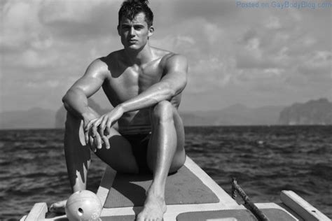 Handsome And Buff Pietro Boselli For Bench Body Nude Men Nude Male