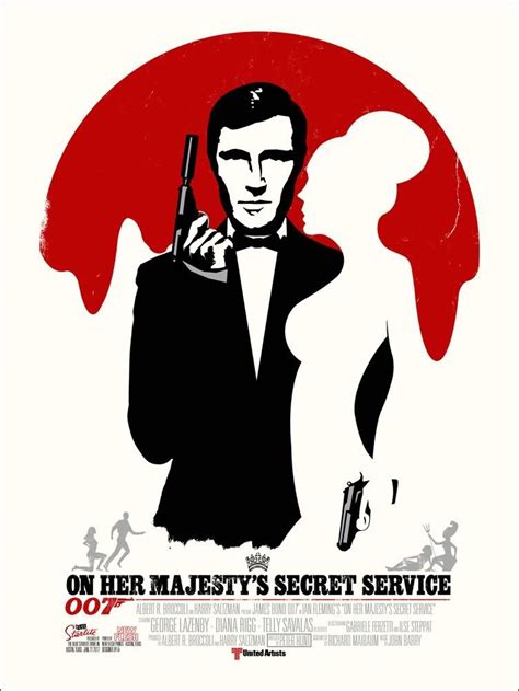 Posterocalypse New Flesh S On Her Majesty S Secret Service Movie Poster James Bond Party