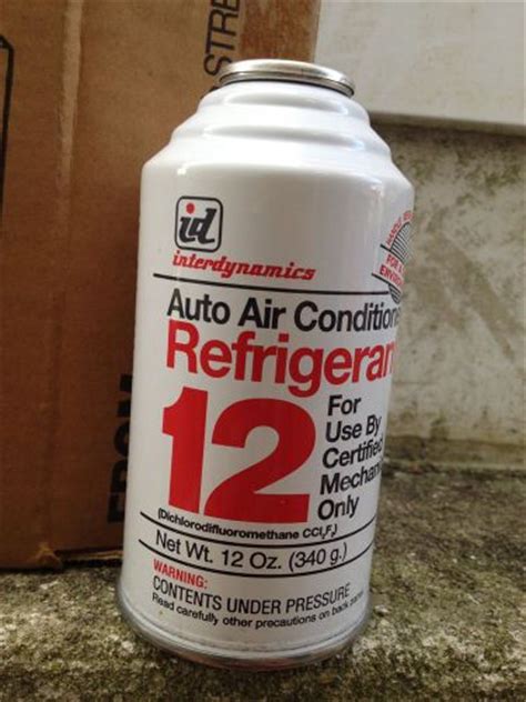 Buy R12 Interdynamics Auto Air Conditioner Refrigerant 12oz In