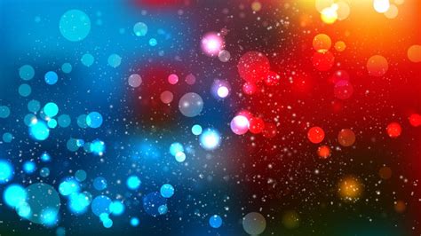 Free Black Red And Blue Bokeh Background