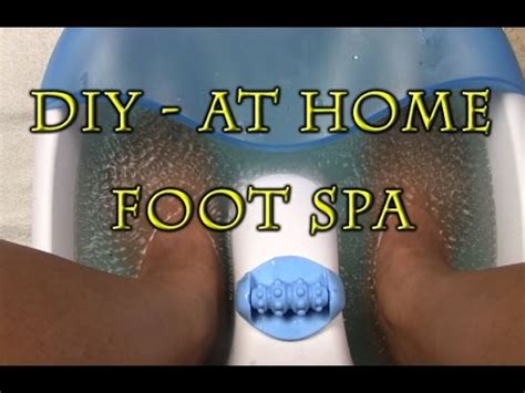 Release foot pain and increase mobility with these easy diy massages. DIY | Foot Spa at Home - YouTube