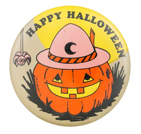 Happy Halloween Busy Beaver Button Museum