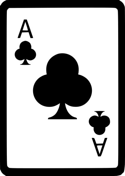 Ace Card Png Transparent Ace Card Png Images Pluspng