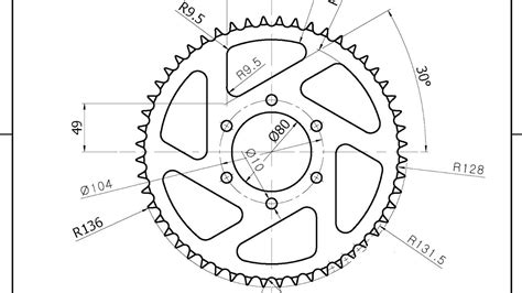Simple Autocad Mechanical Drawings