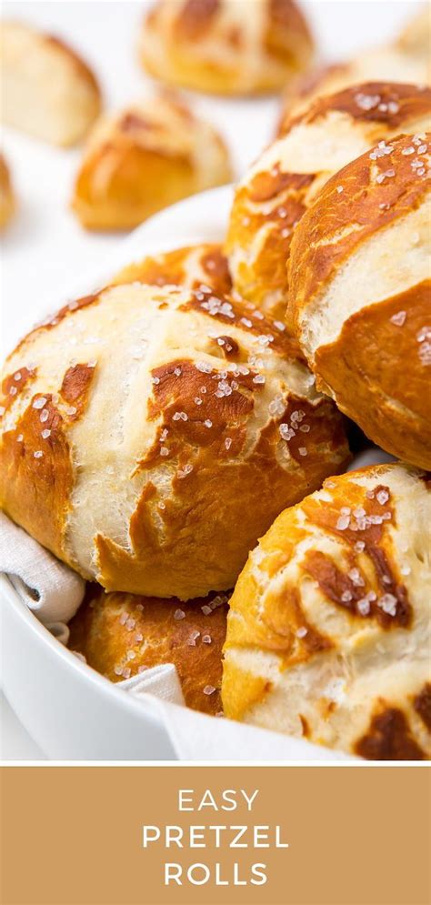 Ovengold turkey pretzel bread sandwich. Easy pretzel rolls make a perfect dipper or delicious ...
