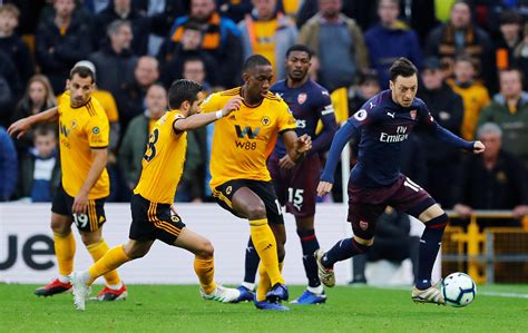 The two sides went into the. Wolves vs Arsenal, LIVE stream online: Premier League 2019 ...