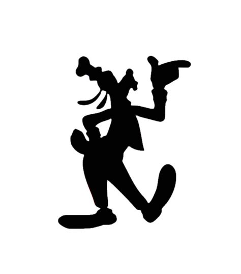 Image Result For Goofy Silhouette Disney Silhouette Art Disney