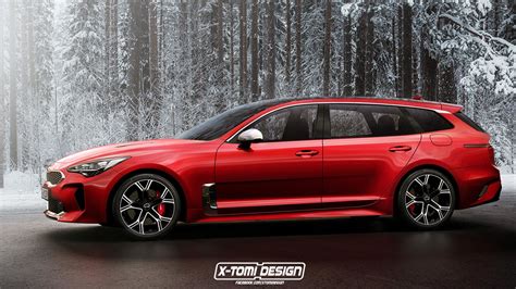 Kia Stinger Gt Coupe Wagon Are Unfortunately Only Renders