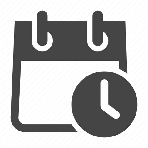 Calendar Duration Interval Management Period Time Timing Icon