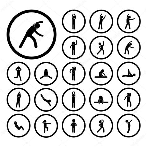 Body Exercise Icon Stock Vector Image By ©tackgalich 55296039