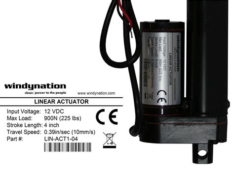 Industrial And Scientific Windynation 4 Inch 4 Stroke Linear Actuator 12