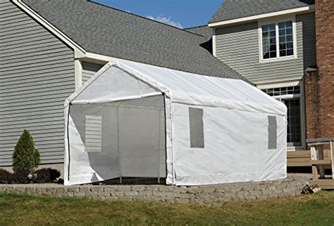 Shelterlogic 10x20 Garage Tent With Windows Astonshedsuk